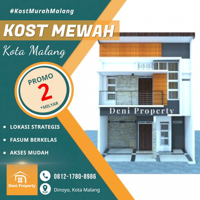 Kost Modern Dekat Brawijaya UMM Unisma UIN Polinema Malang