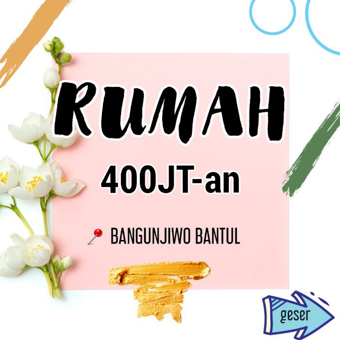 1 UNIT LAGI RUMAH DEKAT KAMPUS LT 97M2, SHM, FREE DESAIN