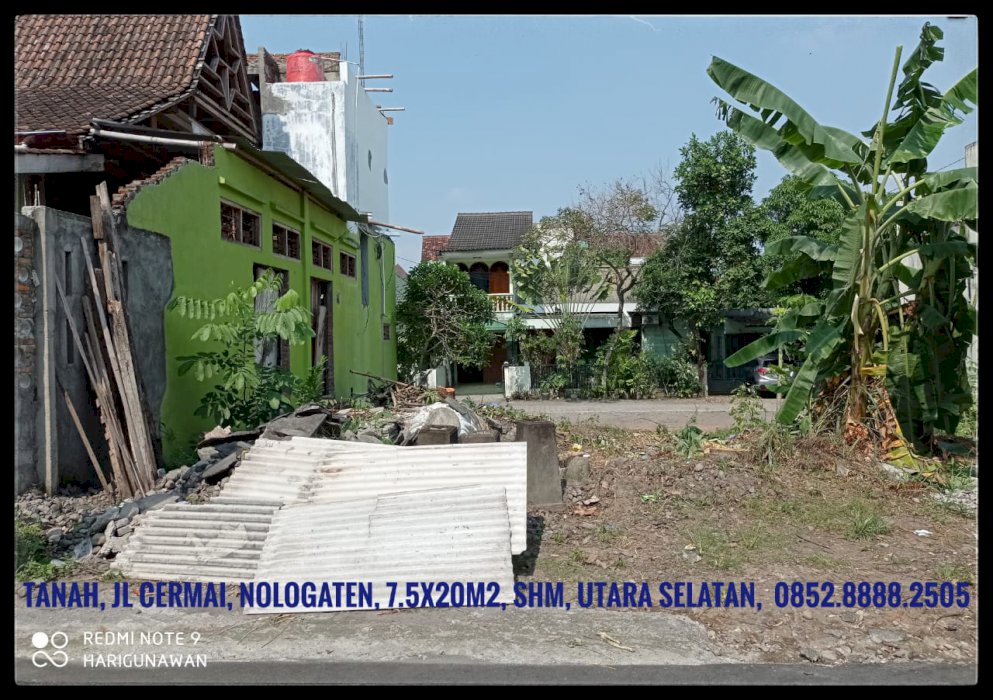 Tanah Jln Cermai, Catur Tunggal, Depok, Yogyakarta