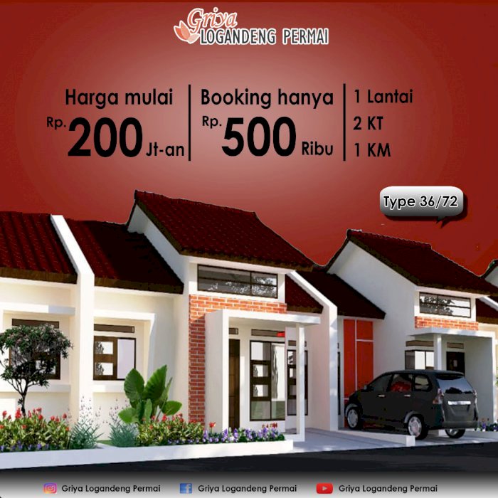 Hanya 200 jutaan perumahan di gunungkidul