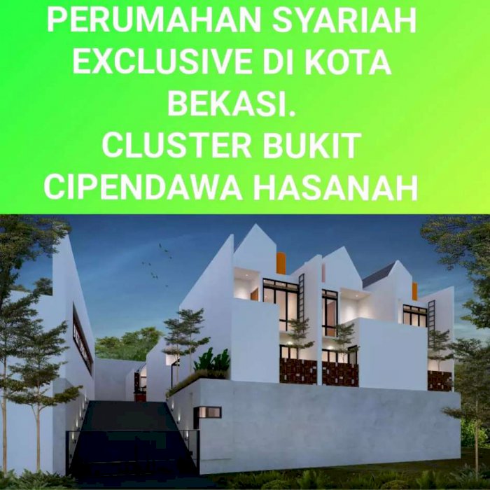 Rumah mewah 2 lantai dekat Toll Jatiasih,kota bekasi.