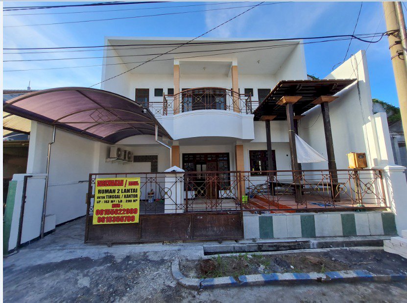 Disewakan Rumah Kantor 2 Lantai di Sidoarjo,Jawa Timur