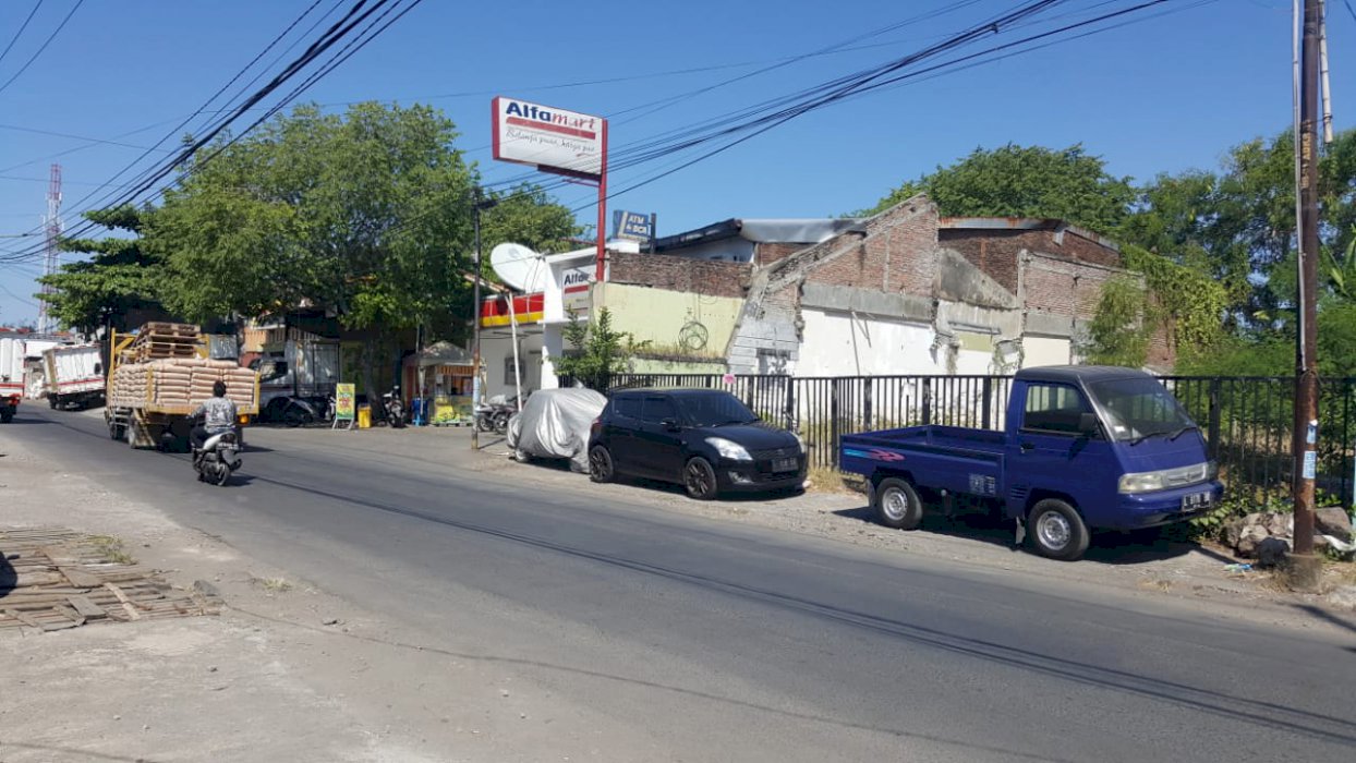 Tanah Nol Jalan sebelah Alfa Mart di Rungkut Menanggal Surabaya murah harga BU