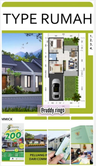 Perumahan Taman Krian Regency 300 Jutaan Promo Menarik