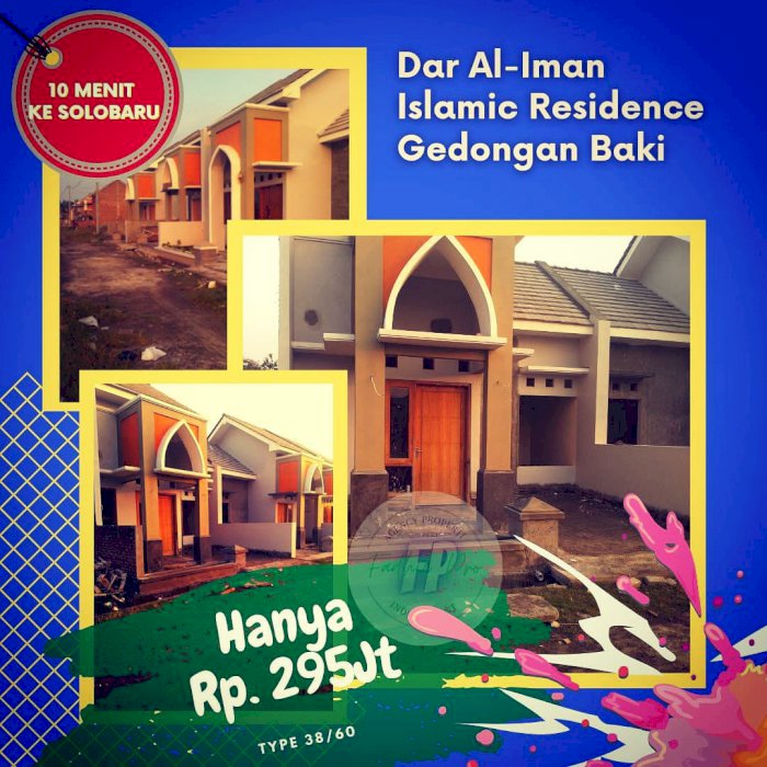 Sisa Satu  Rumah Syariah Sukoharjo Jateng