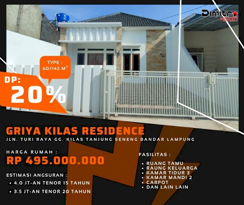 Ready Rumah Murah Tengah Kota Lokasi Strategis