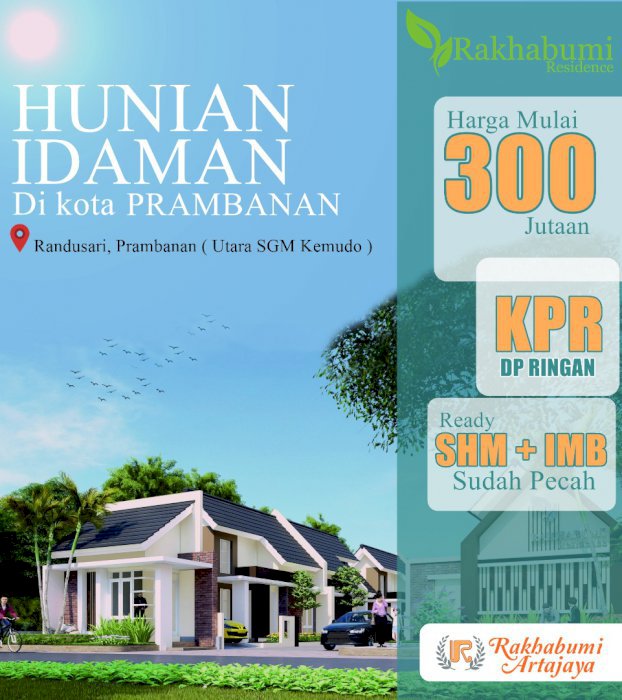 PERUMAHAN MURAH STRATEGIS DEKAT TOLL PRAMBANAN