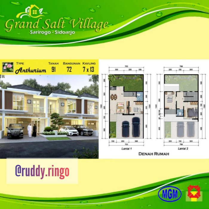 Rumah Minimalis Desaign Islami 600 Jutaan Sari Rongo  Sidoarjo