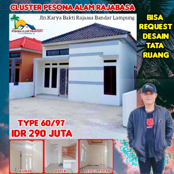 Rumah syari'ah di bandar Lampung bisa request desain tata ruang