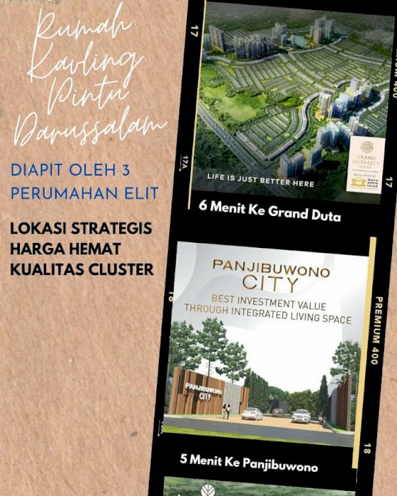 RUMAH ' MODEL & HARGA' MINIMALIS dekat Jakarta