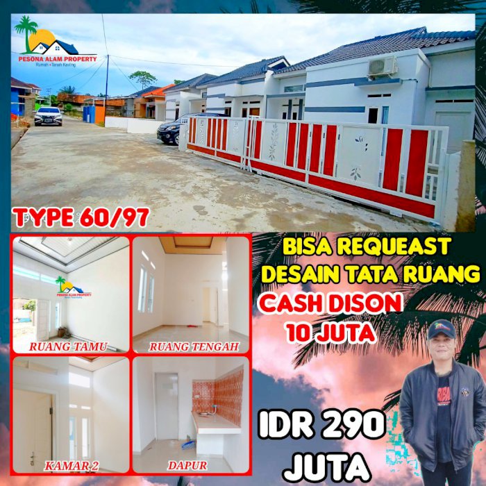 RUMAH MURAH TANPA BANK DI BANDAR LAMPUNG