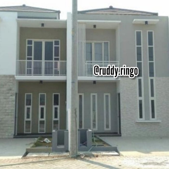 Rumah 2  Lantai Emerald Village Raw jalan 12m Gedangan Sidoarjo