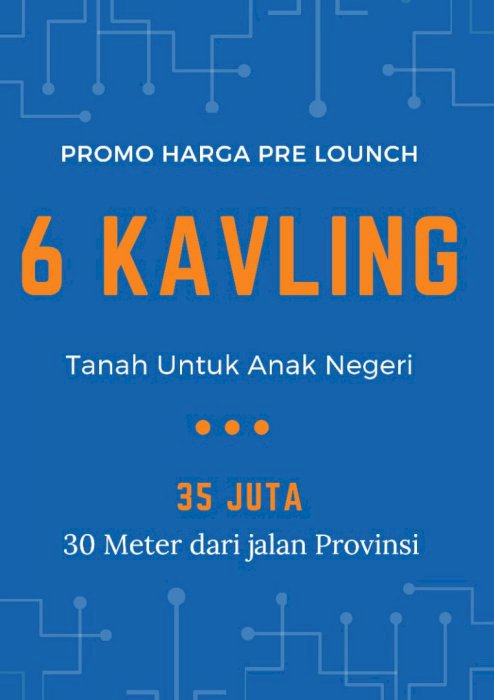 Kavling Murah 35 Juta