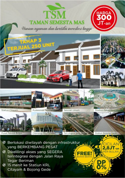 Taman Semesta Mas Rumah Milenial