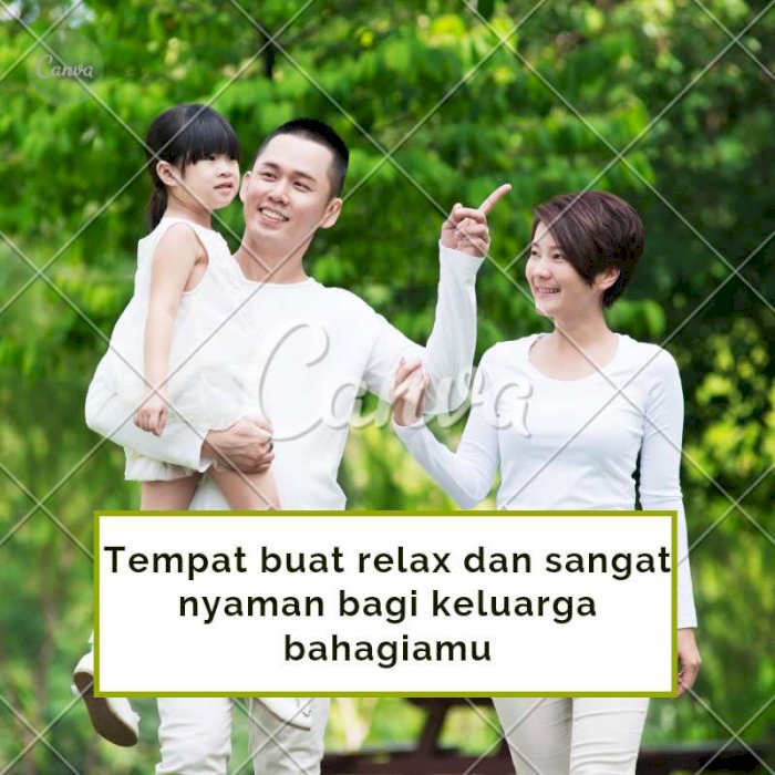 Pakuhaji Highland, rumah resort nuansa lombok view city bandung-cimahi