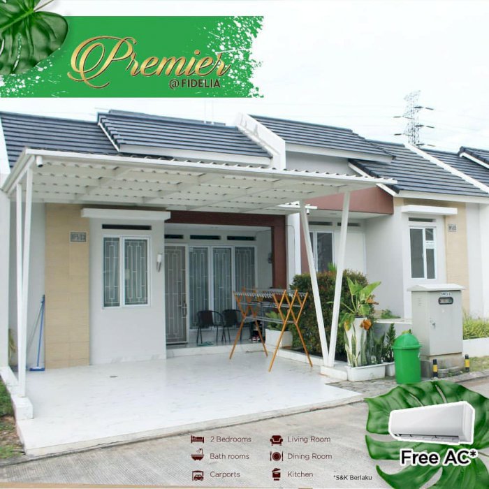 Di jual rumah Serpong Natura City Promo free PPN