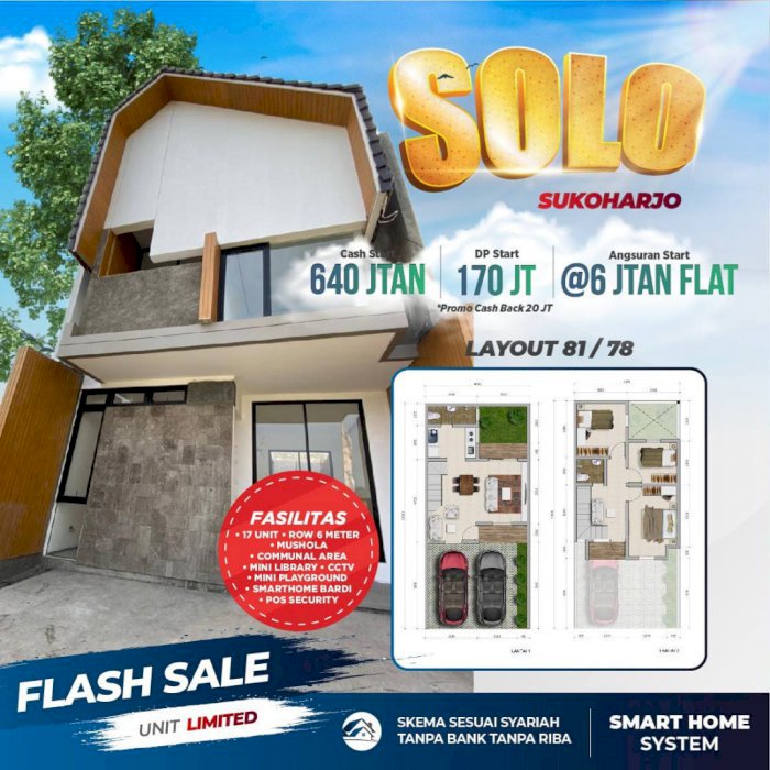 Townhouse Syariah Solo Raya