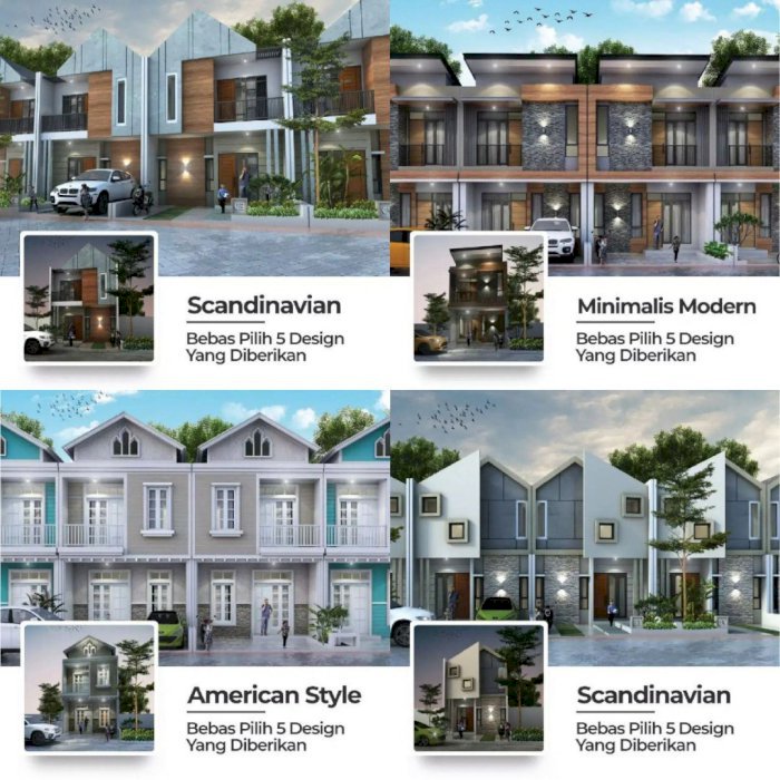 Rumah modern minimalis Royal galaxy 2