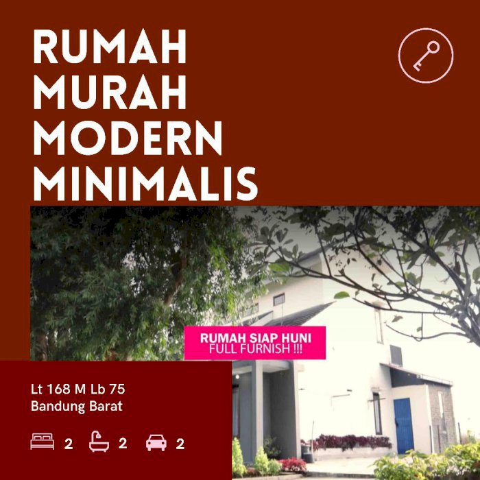 Dijual Rumah Murah Modern Minimalis Bandung Barat