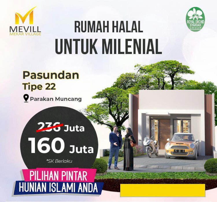PerumahanSyariah Untuk Para Milenial Parakan Muncang - Sumedang