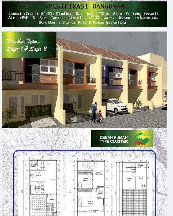 Premium Taman Permata Puri Cluster + Non Cluster Jak-Bar