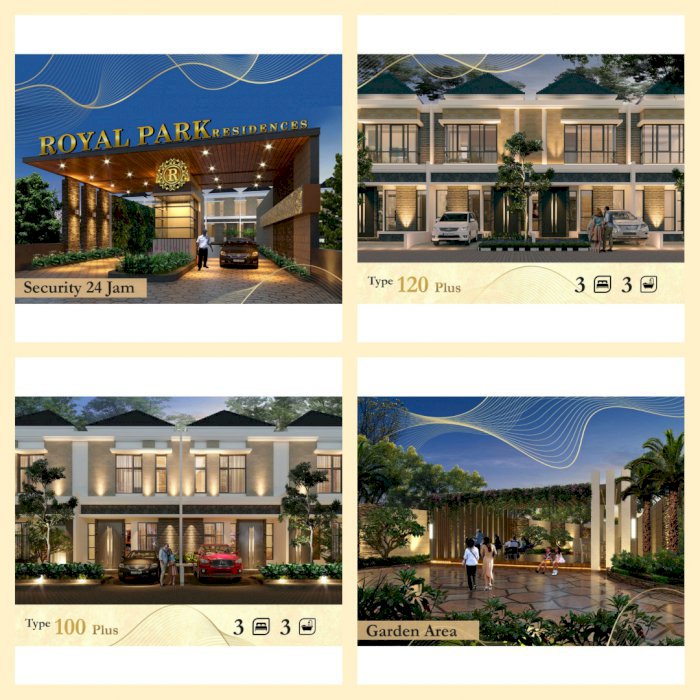 DI JUAL VILLA SIAP HUNI DI KOMPLEK ROYAL PARK RESIDENCE