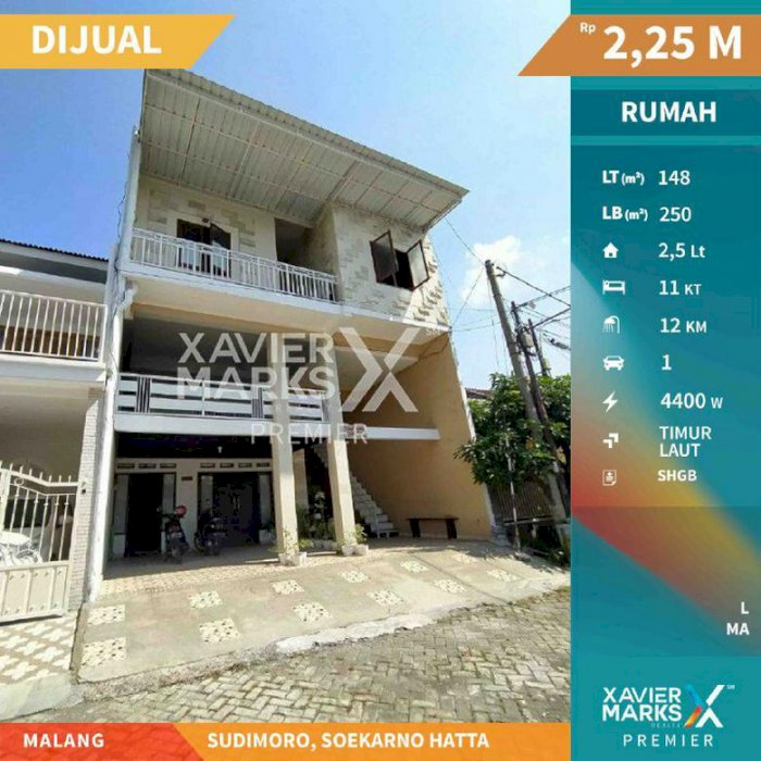 Rumah di Dwiga Sudimoro Soekarno Hatta Kota Malang Hunian Nyaman dan Aman Cocok