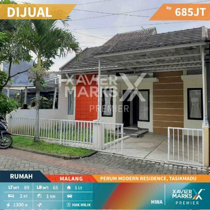 Rumah di Perum Modern Residence Tasikmadu Malang Hunian Nyaman dan Asri