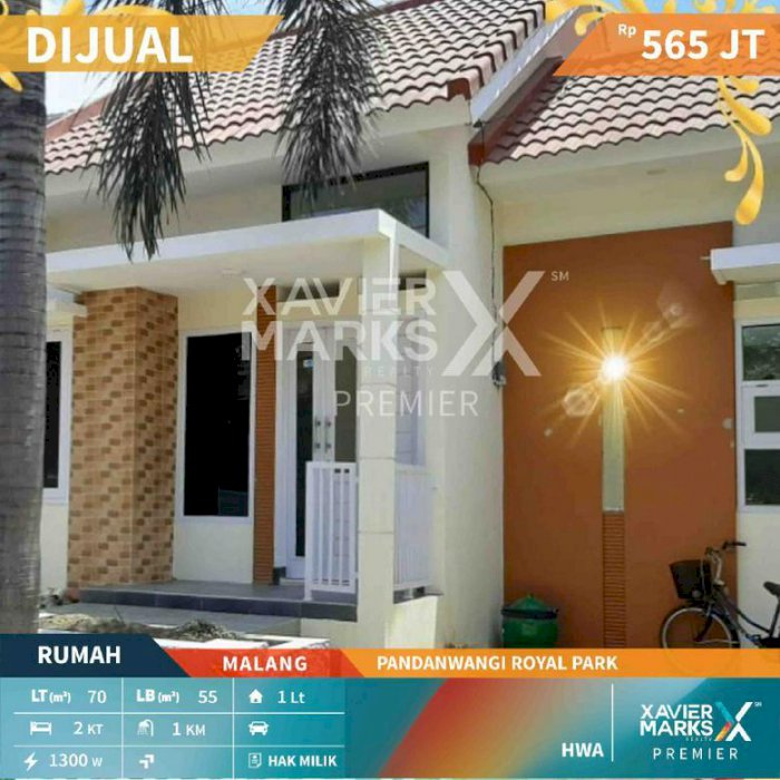 Rumah di Pandanwangi Royal Park Kota Malang Kawasan dengan Lingkungan Aman dan