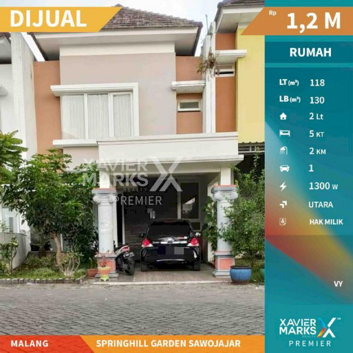 Rumah di SpringHill Garden Sawojajar Lingkungan Hunian Nyaman dan Aman