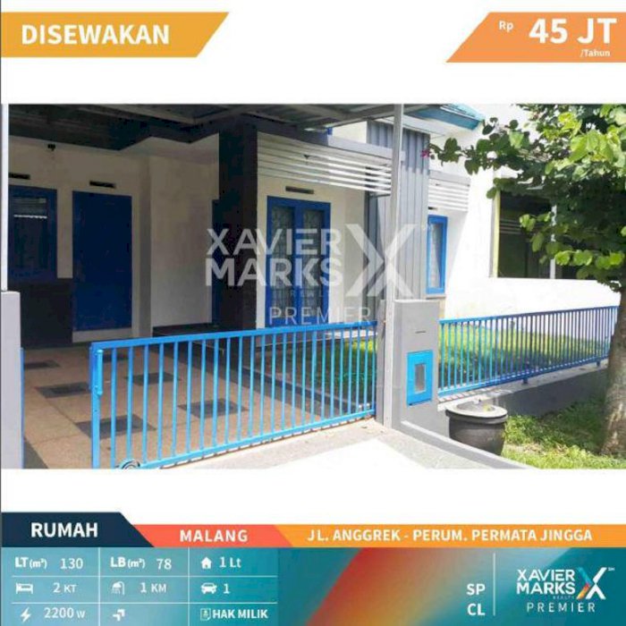 Rumah daerah Jalan Anggrek Perumahan Permata Jingga Kawasan Nyaman dan Aman