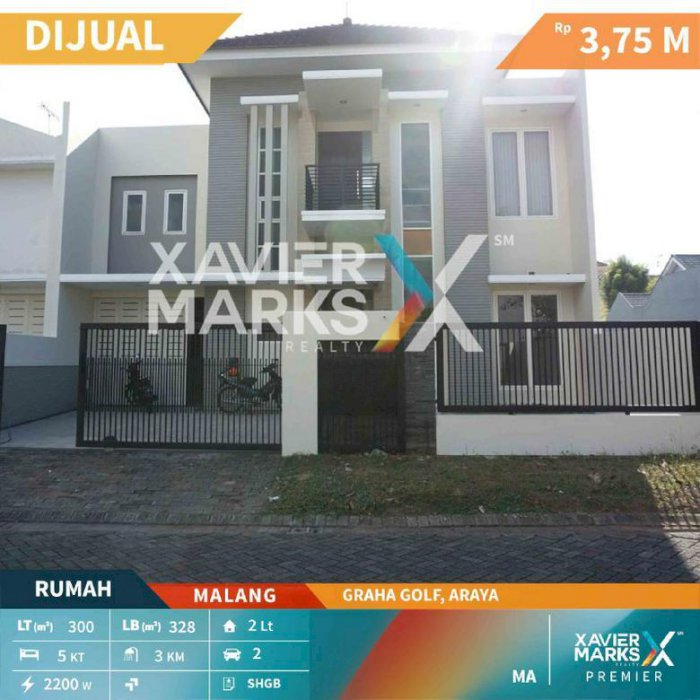 Rumah di Graha Golf Araya Lingkungan Hunian Aman dan Nyaman