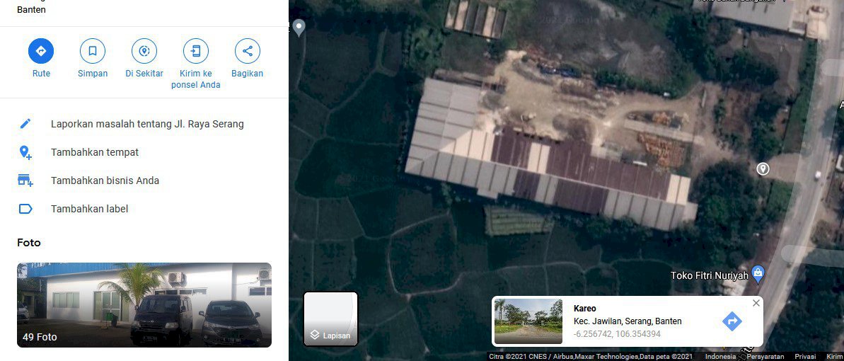 AUCTION....Lelang ... Raya Cikande Rangkas km 5