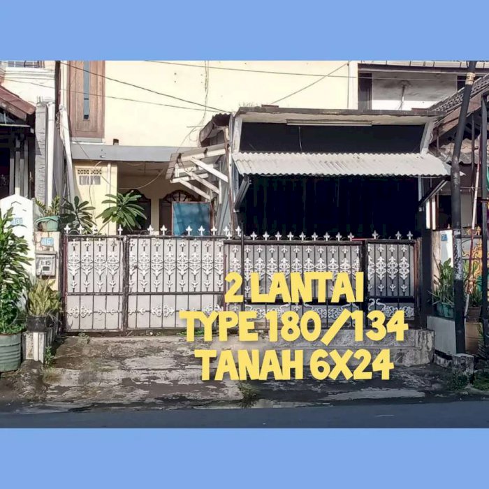 Rumah 2 Lantai dipinggir Jalan Raya Malaka Jakarta Timur