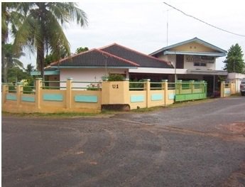 Rumah Kantor Sewa Halaman Luas di Kota Palembang