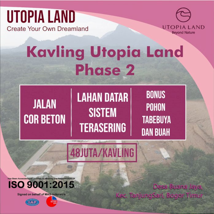 Tanah KAVLING MURAH MERIAH JONGGOL