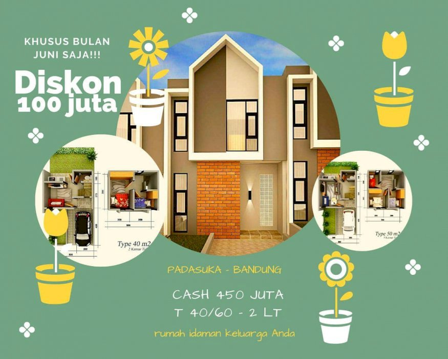 Proomoo Muraaah Kembali, Rumah Idaman Padasuka - Bandung