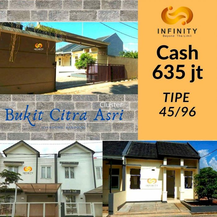 Ready Stock - Cluster Eksklusif Bukit Citra Asri Cipadung - Bandung