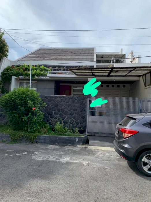 Rumah di Perumahan Wisma Mukti Klampis dekat Pusat Kota Surabaya Full Furnished