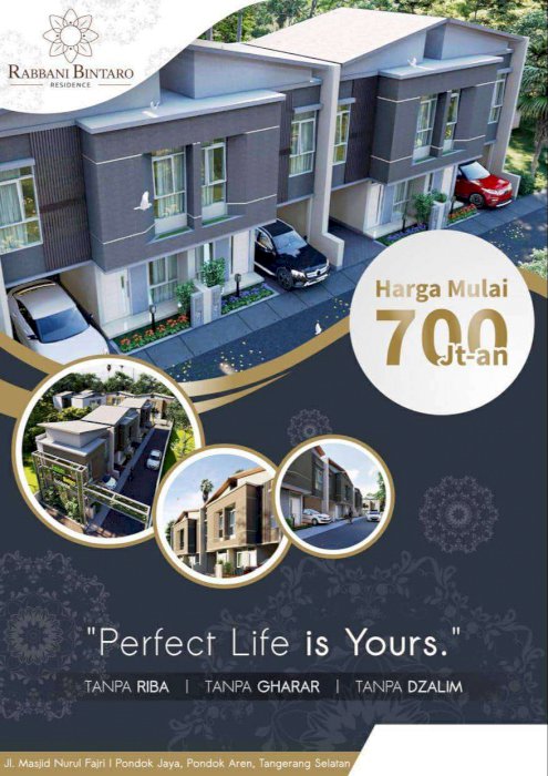 JUAL RUMAH LOKASI STRATEGIS KREDIT TANPA BANK DI BINTARO KOTA TANGSEL