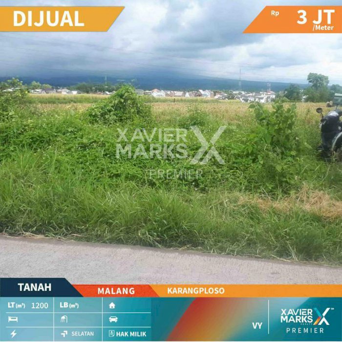 Tanah Kavling Siap Bangun di Karangploso Kota Malang