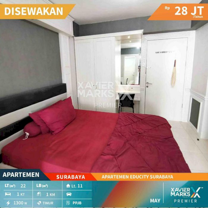 Apartemen Educity Surabaya Hunian Siap Pakai dan Full Furnished