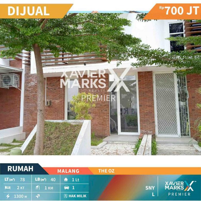 Rumah di The OZ Kota Malang Lingkungan Hunian Nyaman dan Asri