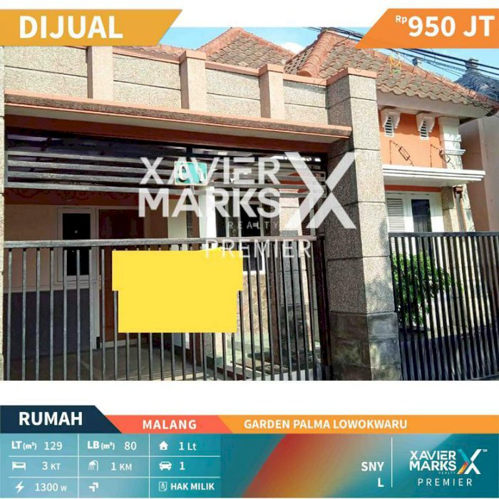 Rumah di Garden Palma Lowokwaru Kota Malang Hunian Nyaman dan Aman