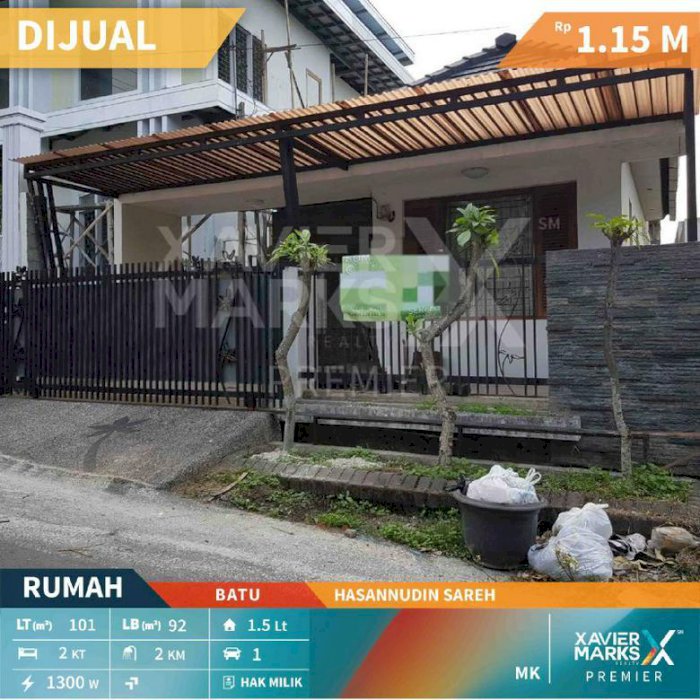Rumah di Hasannudin Sareh Batu Hunian Terawat dekat dengan wisata