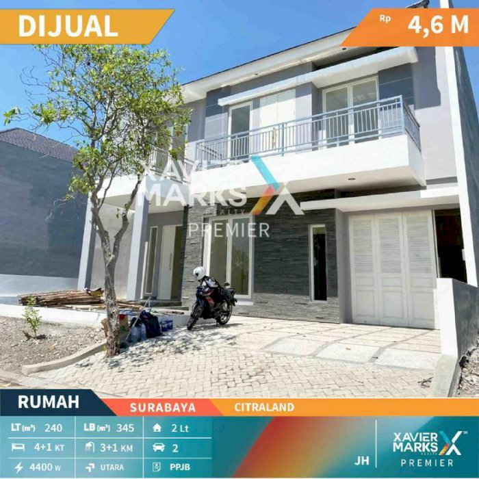 Rumah di Citraland Surabaya Hunian Nyaman dan Aman