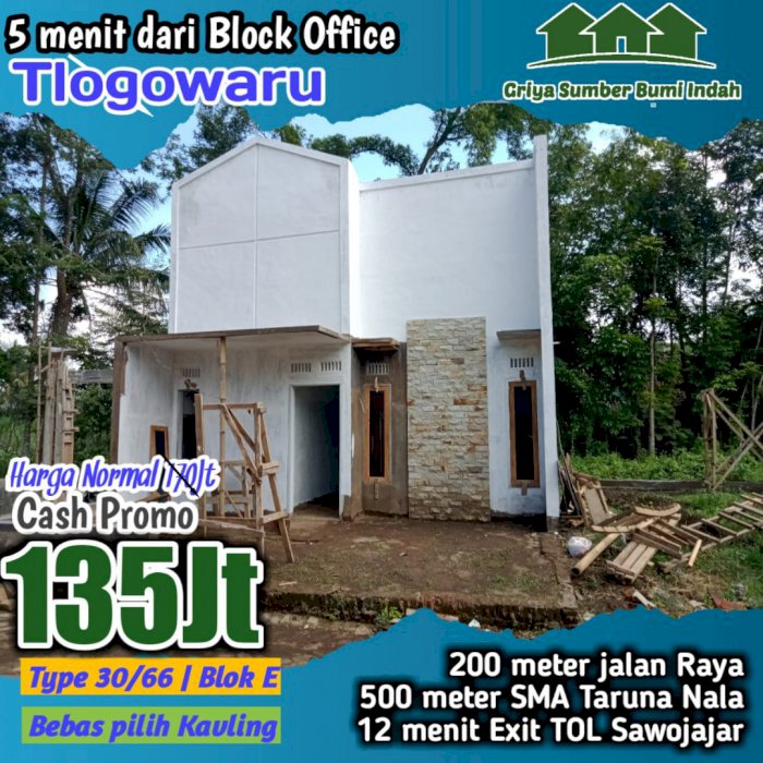 Hunian Asri dekat Block office Tlogowaru