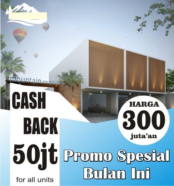 RUMAH MURAH LOKASI SUKUN KOTA MALANG RP 365 JUTA