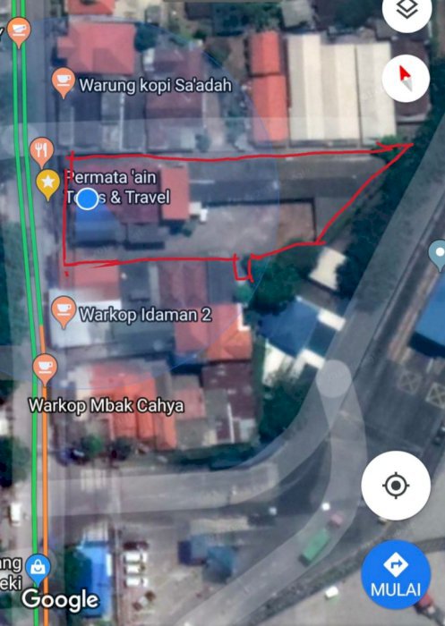 441_Dijual Tanah SHM LT 1200 m2 di Jl Kapten Darmosugondo Gresik