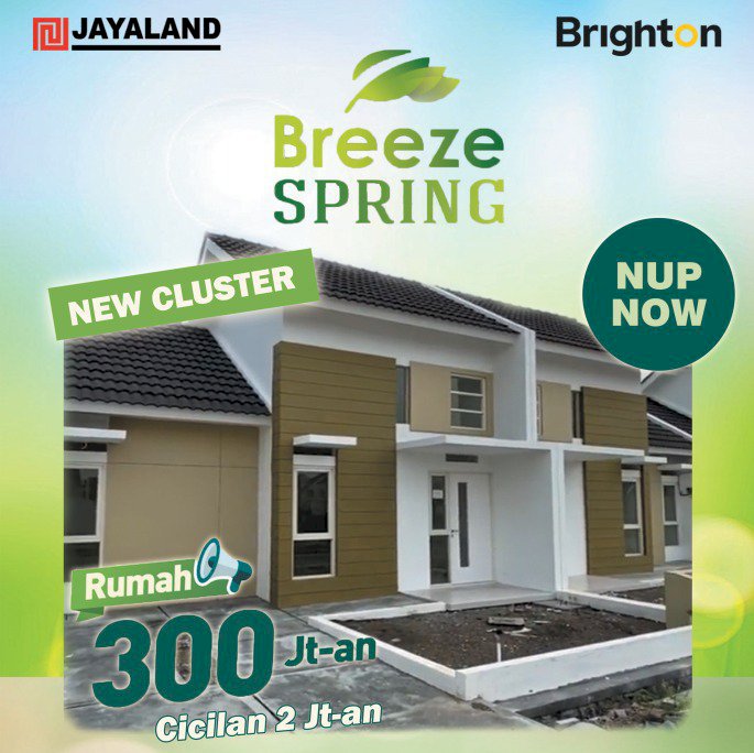JAYALAND BUKA CLUSTER TERBARU ! Desain Rumah Modern Minimalis